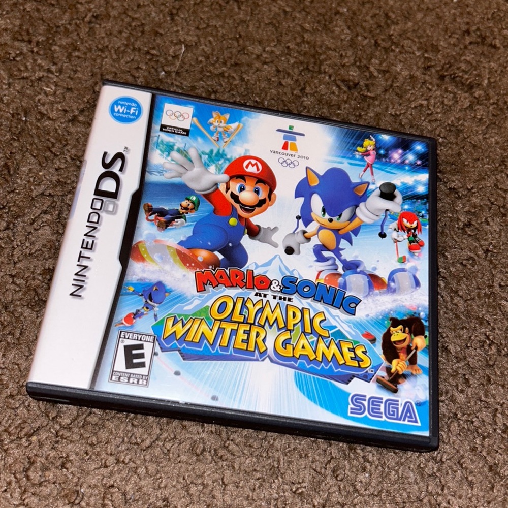 Nintendo DS Mario and Sonic Olympics Winter Games